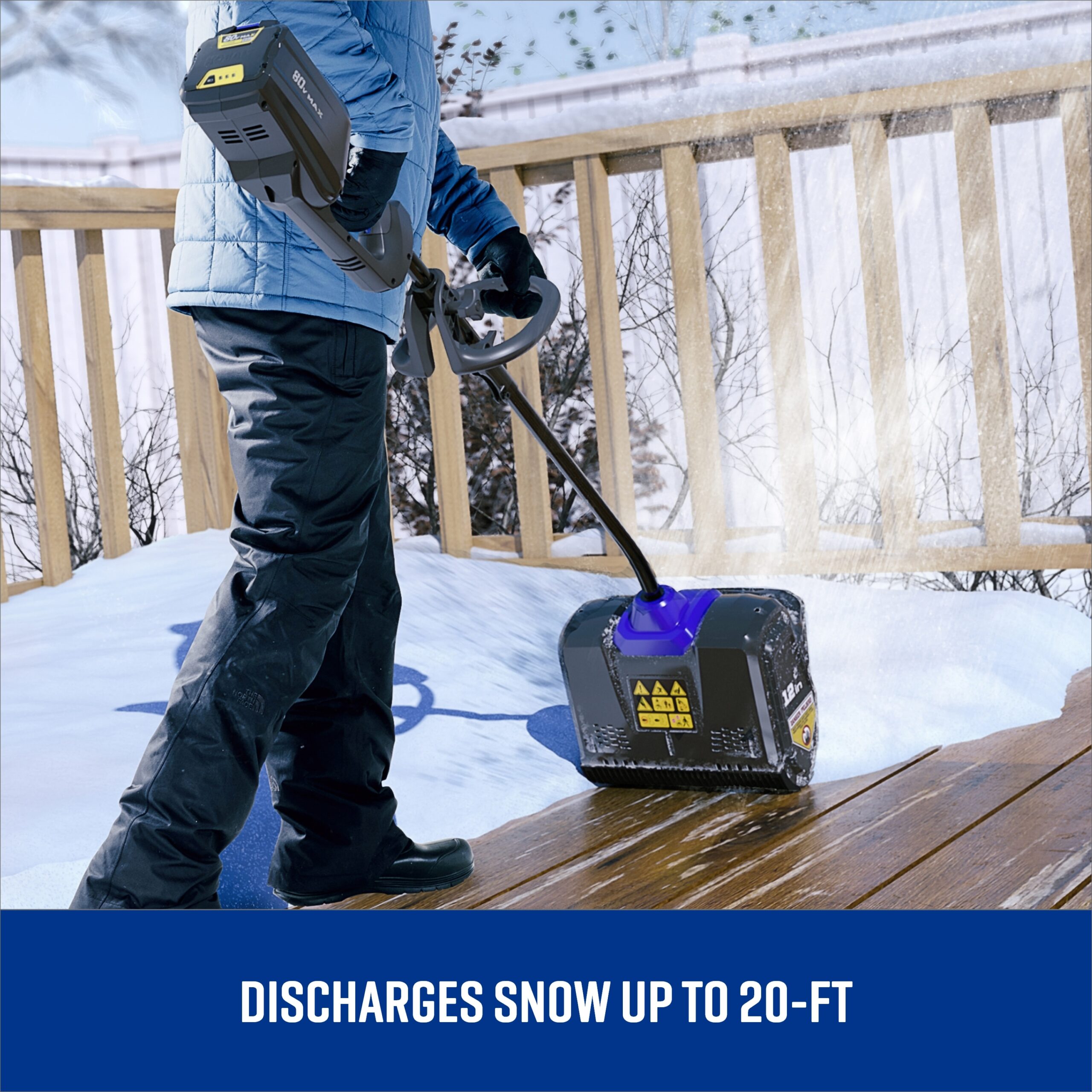 Kobalt 80-volt 12-Inches Single-stage Push Battery Powered snow shovel 2 Ah (Battery Included) (Charger Included) Kobalt 80-volt 12-Inches Single-stage Push Battery Powered snow shovel 2 Ah (Battery Included) (Charger Included)