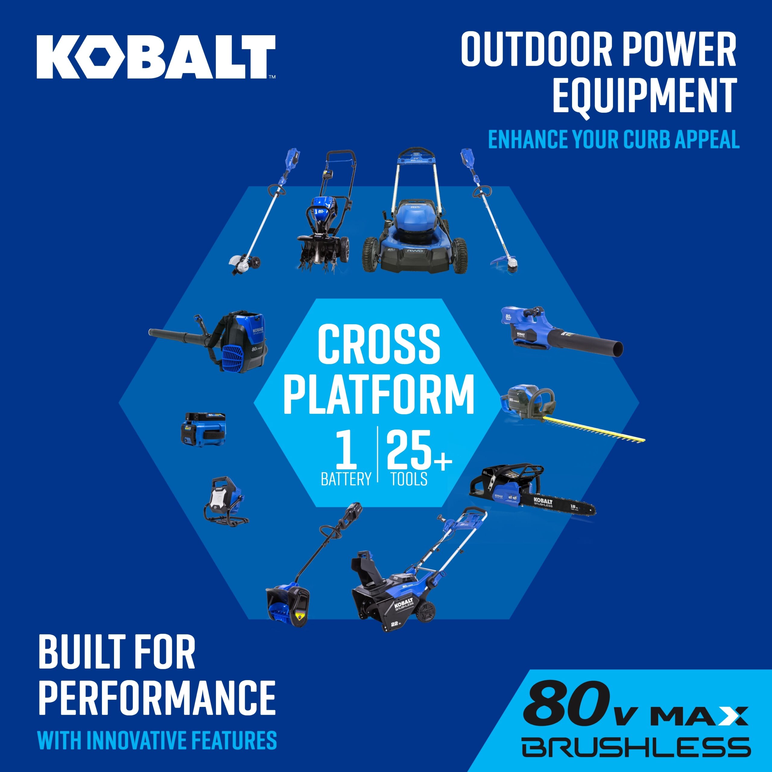 Kobalt 80-volt 12-Inches Single-stage Push Battery Powered snow shovel 2 Ah (Battery Included) (Charger Included) Kobalt 80-volt 12-Inches Single-stage Push Battery Powered snow shovel 2 Ah (Battery Included) (Charger Included)