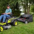 Brinly 54-in 31-cu ft Tow Lawn Sweeper
