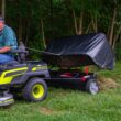 Brinly 54-in 31-cu ft Tow Lawn Sweeper