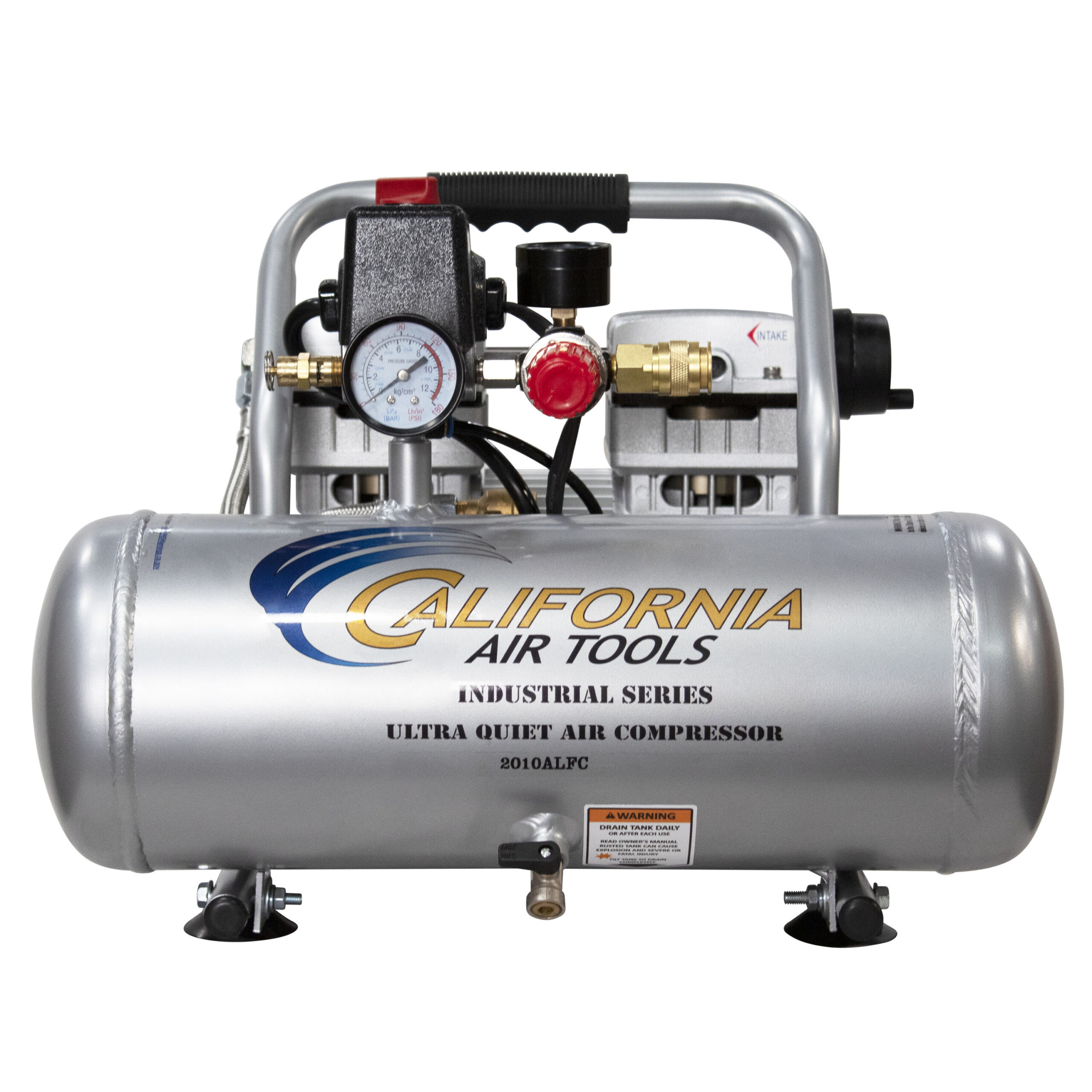 California Air Tools 2-Gallon Portable Electric 125 PSI Horizontal Air Compressor California Air Tools 2-Gallon Portable Electric 125 PSI Horizontal Air Compressor