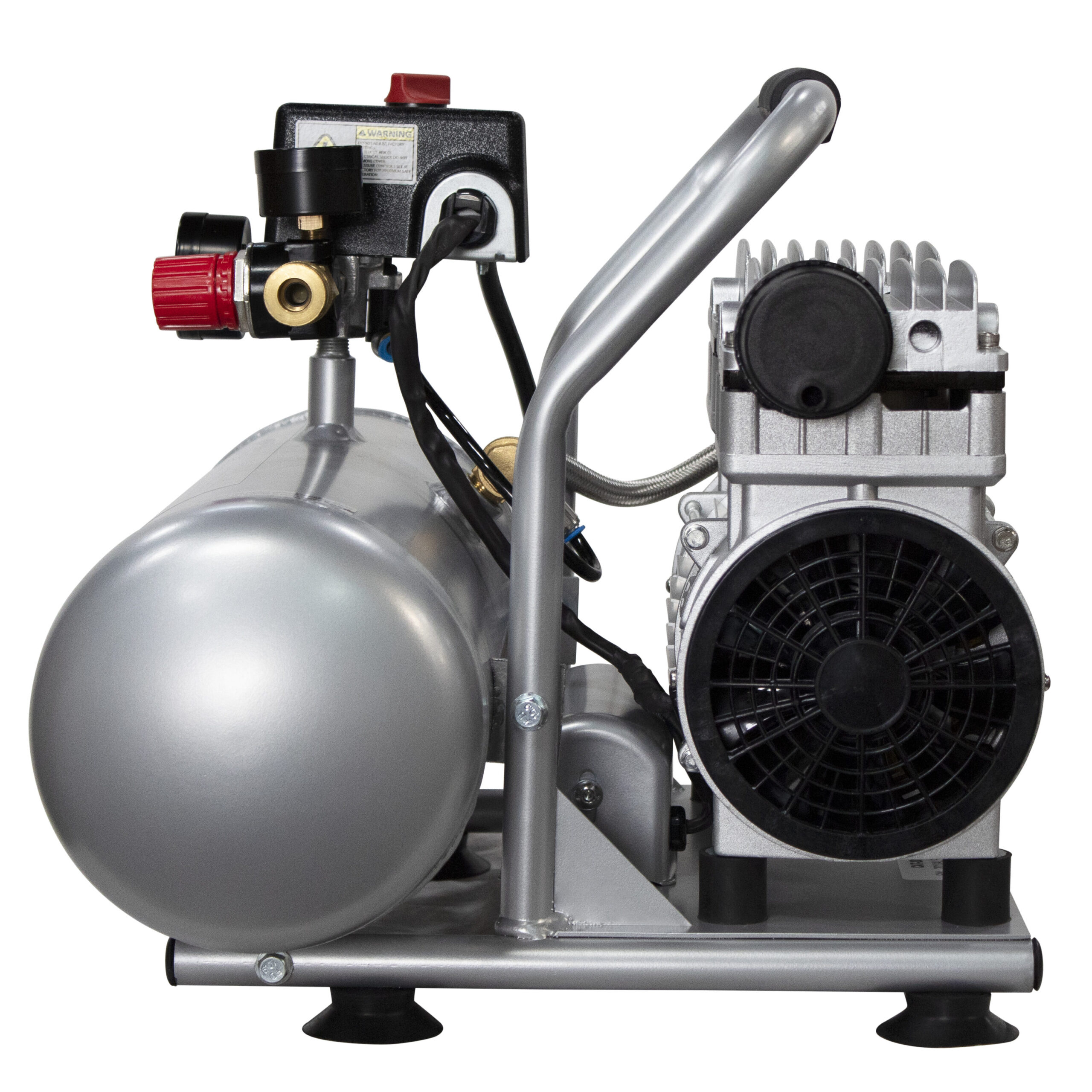 California Air Tools 2-Gallon Portable Electric 125 PSI Horizontal Air Compressor California Air Tools 2-Gallon Portable Electric 125 PSI Horizontal Air Compressor