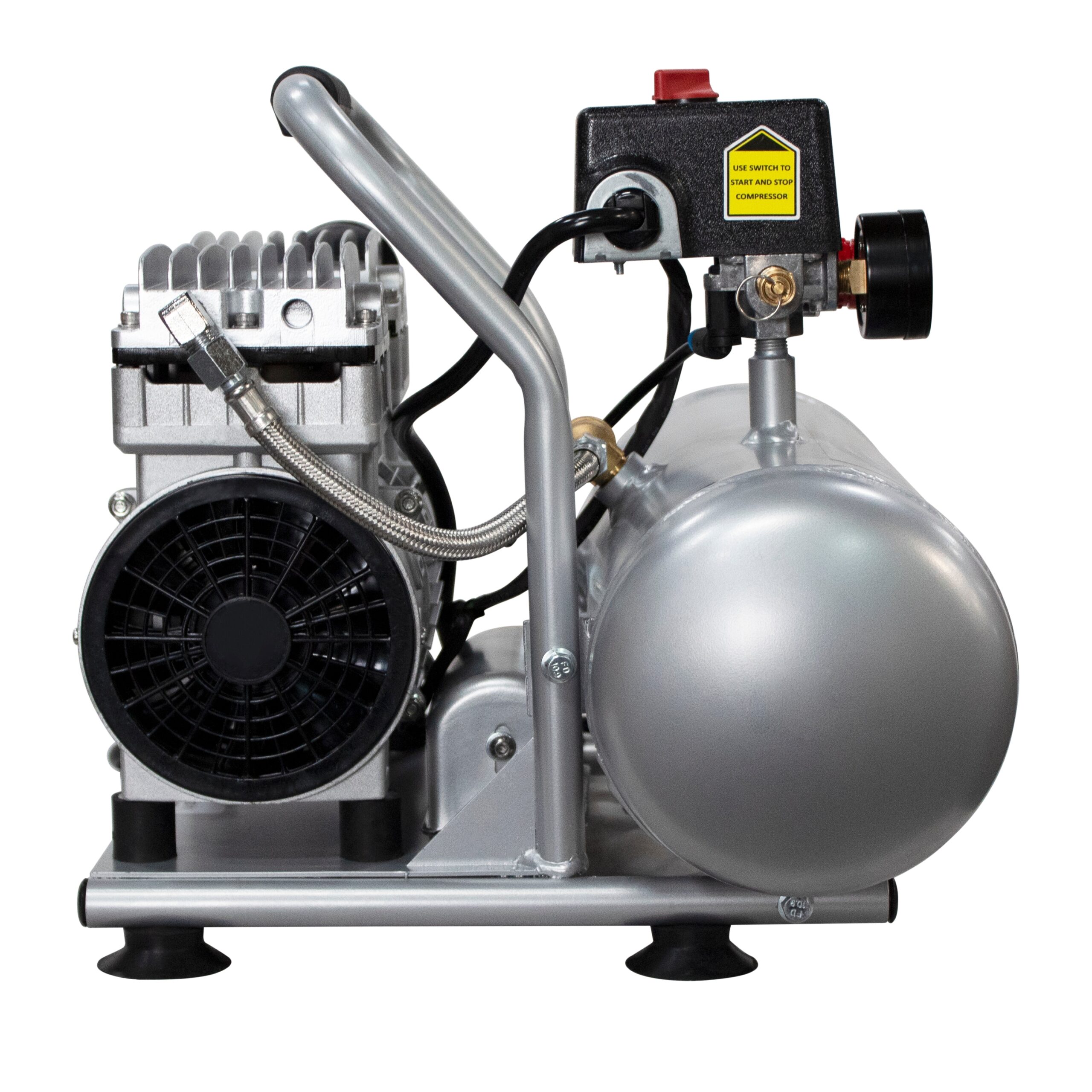 California Air Tools 2-Gallon Portable Electric 125 PSI Horizontal Air Compressor California Air Tools 2-Gallon Portable Electric 125 PSI Horizontal Air Compressor