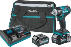 Makita GWT05D 40V Max Brushless Lithium-Ion 1/2 in. Cordless 4-Speed Impact Wrench with Detent Anvil Kit (2.5 Ah)