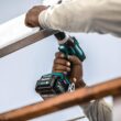 Makita GWT05D 40V Max Brushless Lithium-Ion 1/2 in. Cordless 4-Speed Impact Wrench with Detent Anvil Kit (2.5 Ah)