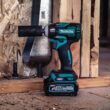 Makita GWT05D 40V Max Brushless Lithium-Ion 1/2 in. Cordless 4-Speed Impact Wrench with Detent Anvil Kit (2.5 Ah)