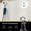 InoKraft MaXpray M3 Cart Airless Paint Sprayer, Highly Efficient Thinning-Free Minimal Overspray for Up to 15 Gallon DIY Painting Projects Home Interior & House Exterior, with Sprayer Accessories