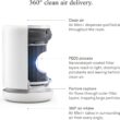Molekule Air Purifier Mini+ - Purifies Rooms Up to 250 Sq Ft - Smart Purifier with High Pollutant Capture Rate - White Molekule Air Purifier Mini+ - Purifies Rooms Up to 250 Sq Ft - Smart Purifier with High Pollutant Capture Rate - Air Quality Monitoring Capabilities - White