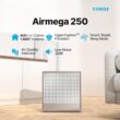 COWAY Air Purifiers for Home Large Room Up to 1,860 ft², Washable Pre-Filter and True HEPA Filter COWAY Air Purifiers for Home Large Room Up to 1,860 ft², Washable Pre-Filter and True HEPA Filter for Smoke, Allergies, Pet Dander, Odor, AQI, Smart & Rapid Mode, Timer, 3yr Warranty, 250