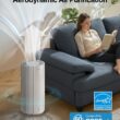 COWAY Air Purifiers for Large Room Whole Home Up to 3,285ft², True HEPA Filter COWAY Air Purifiers for Large Room Whole Home Up to 3,285ft², True HEPA Filter for Smoke, Allergen, Pet Dander, Odor, PM(1, 2.5, 10), AQI, Turbo Eco Mode, Energy Star, 3yr Warranty, Airmega 450 White