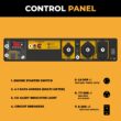 Firman P03504 Recoil Start 120V 4450 / 3550 -Watt Single fuel Portable Generator