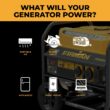 Firman P03504 Recoil Start 120V 4450 / 3550 -Watt Single fuel Portable Generator