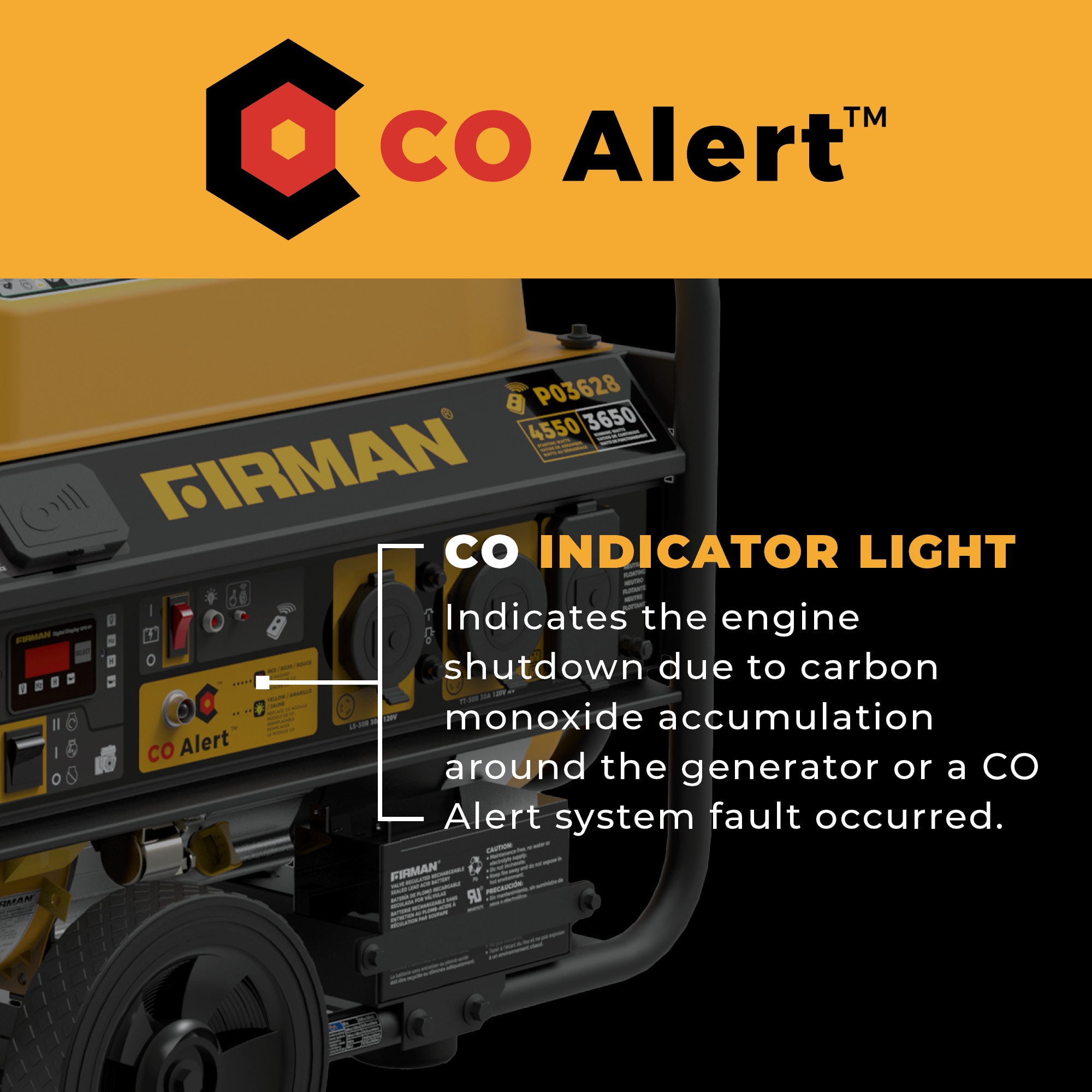 Firman P03628 Remote Start 120V 4550 / 3650 -Watt Single fuel Portable Generator Firman P03628 Remote Start 120V 4550 / 3650 -Watt Single fuel Portable Generator