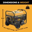 Firman P03628 Remote Start 120V 4550 / 3650 -Watt Single fuel Portable Generator Firman P03628 Remote Start 120V 4550 / 3650 -Watt Single fuel Portable Generator