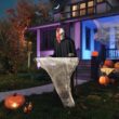 Haunted Living 6-ft Skeleton Reaper Keyboard Player Motion Activated Animatronic Haunted Living 6-ft Skeleton Reaper Keyboard Player Motion Activated Animatronic