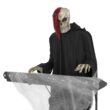 Haunted Living 6-ft Skeleton Reaper Keyboard Player Motion Activated Animatronic Haunted Living 6-ft Skeleton Reaper Keyboard Player Motion Activated Animatronic