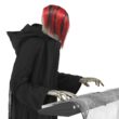 Haunted Living 6-ft Skeleton Reaper Keyboard Player Motion Activated Animatronic Haunted Living 6-ft Skeleton Reaper Keyboard Player Motion Activated Animatronic