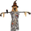 Haunted Living 10.5-ft Scarecrow Motion Activated Lighted Animatronic