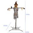 Haunted Living 10.5-ft Scarecrow Motion Activated Lighted Animatronic