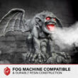 Haunted Hill Farm 3.58-ft Freestanding Motion Activated Church bells sound Gargoyle Animatronic