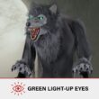 Haunted Hill Farm 7-ft Freestanding Motion Activated Lighted Farkas Werewolf Animatronic