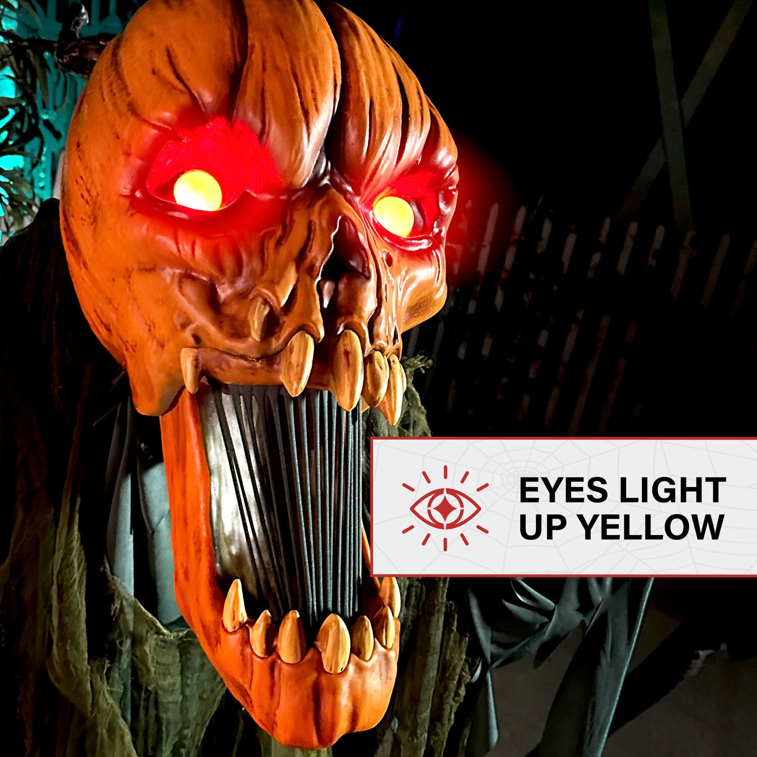Haunted Hill Farm 4.53-ft Freestanding Motion Activated Lighted Zombie Animatronic Haunted Hill Farm 4.53-ft Freestanding Motion Activated Lighted Zombie Animatronic