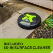Greenworks 2700-PSI 2.3-GPM Cold Water Electric Pressure washer with 5 Spray Tips and Surface Cleaner