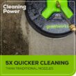 Greenworks 2700-PSI 2.3-GPM Cold Water Electric Pressure washer with 5 Spray Tips and Surface Cleaner
