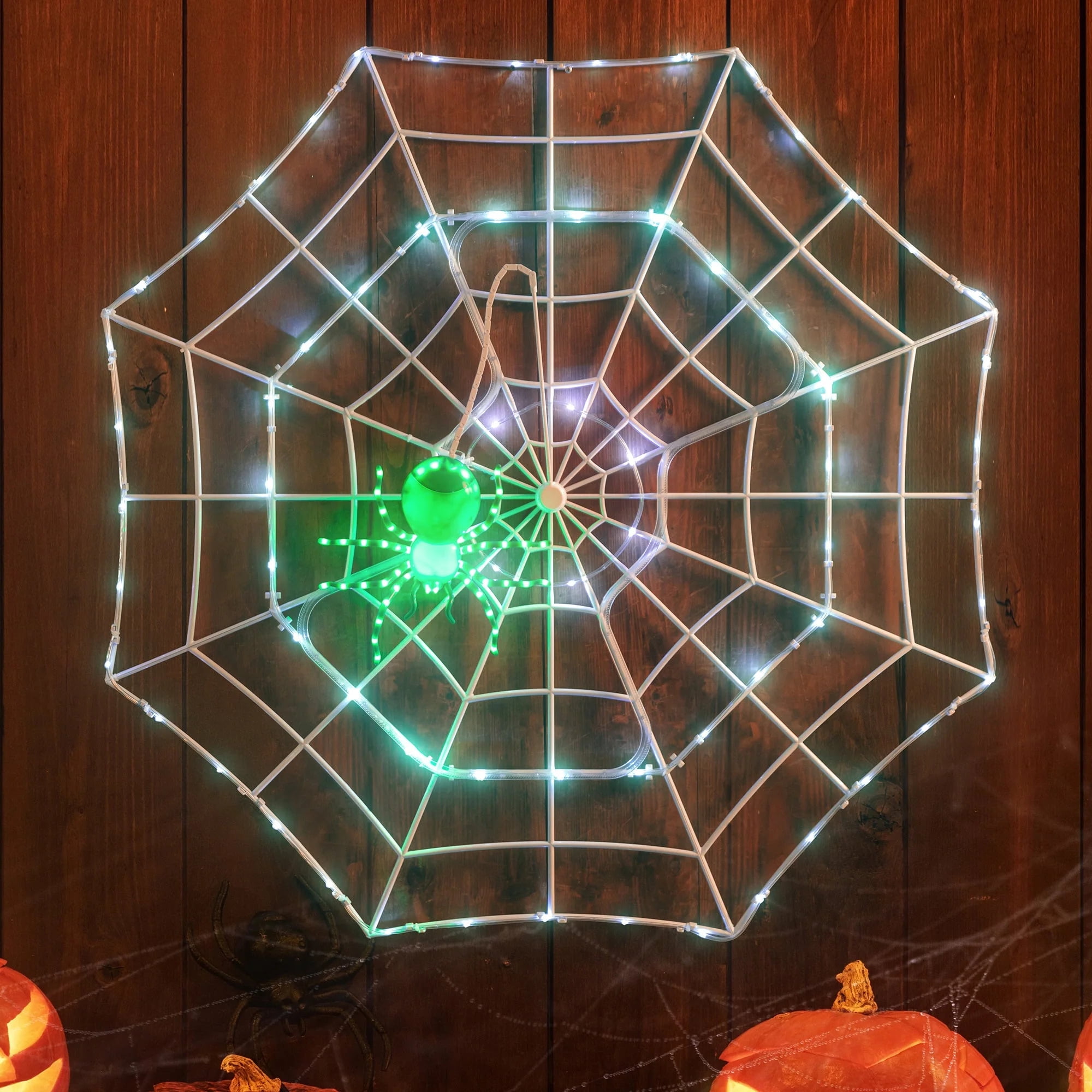 Mr. Halloween 4-Foot Outdoor Animated Spider Web Mr. Halloween 4-Foot Outdoor Animated Spider Web