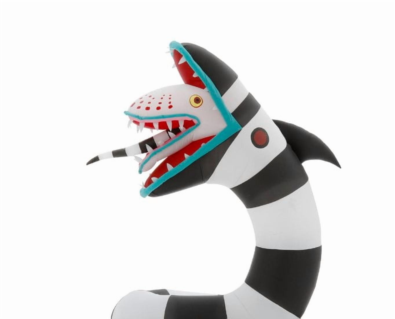 Gemmy Animated Airblown Inflatable Beetlejuice Sandworm w/LEDs Giant WB , 9.5 ft Tall, Multicolored Gemmy Animated Airblown Inflatable Beetlejuice Sandworm w/LEDs Giant WB , 9.5 ft Tall, Multicolored