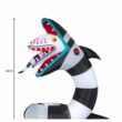 Gemmy Animated Airblown Inflatable Beetlejuice Sandworm w/LEDs Giant WB , 9.5 ft Tall, Multicolored Gemmy Animated Airblown Inflatable Beetlejuice Sandworm w/LEDs Giant WB , 9.5 ft Tall, Multicolored