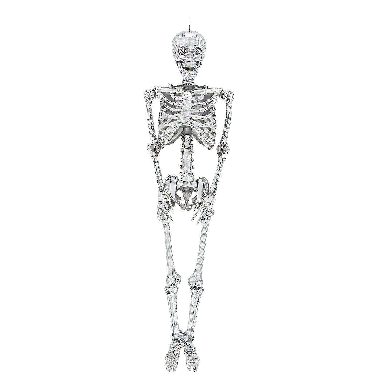 5 Ft. Posable Disco Skeleton Halloween Decoration 5 Ft. Posable Disco Skeleton Halloween Decoration