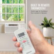Keystone 18,000 BTU 230V 1000 Sq. ft Window Air Conditioner with Remote, White, KSTAW18C