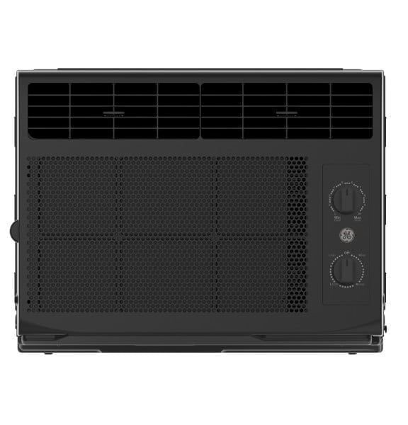 GE 5,000 BTU Mechanical Window Air Conditioner for Small Rooms up to 150 sq ft., Black