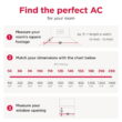 Frigidaire 10,000 BTU Window Room Air Conditioner with Wi-Fi up to 450 sq ft, White