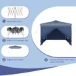 Sunshine Valley 10-ft x 10-ft Square Drak Blue Pop-up canopy Sunshine Valley 10-ft x 10-ft Square Drak Blue Pop-up canopy