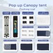 Sunshine Valley 10-ft x 10-ft Square Drak Blue Pop-up canopy Sunshine Valley 10-ft x 10-ft Square Drak Blue Pop-up canopy