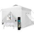 Sunshine Valley 10-ft x 10-ft Square White Pop-up canopy