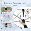 Sunshine Valley 10-ft x 10-ft Square White Pop-up canopy