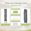 Sunshine Valley 13-ft x 13-ft Square Green Pop-up canopy