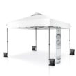 Sunshine Valley 10-ft x 10-ft Square White Pop-up canopy