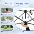 Sunshine Valley 10-ft x 10-ft Square White Pop-up canopy