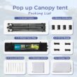 Sunshine Valley 10-ft x 10-ft Square White Pop-up canopy