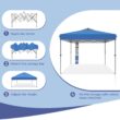 Sunshine Valley 10-ft x 10-ft Square Blue Pop-up canopy