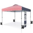 Sunshine Valley 10-ft x 10-ft Square Flag Pop-up canopy