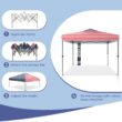 Sunshine Valley 10-ft x 10-ft Square Flag Pop-up canopy