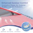 Sunshine Valley 10-ft x 10-ft Square Flag Pop-up canopy