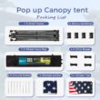 Sunshine Valley 10-ft x 10-ft Square Flag Pop-up canopy