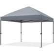 ABCCANOPY 10-ft x 10-ft Square Gray Pop-up canopy