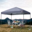 ABCCANOPY 10-ft x 10-ft Square Gray Pop-up canopy